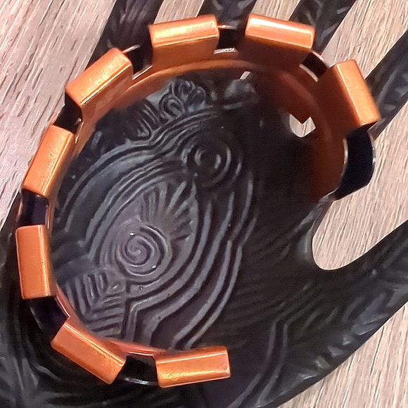 Vintage *Rare* Renoir Entr'acte Design Copper Cuff - Picture 4 of 12